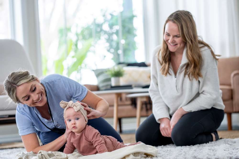 baby and nanny
