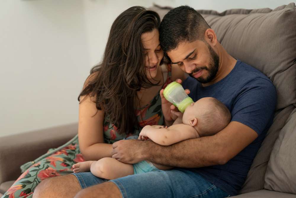 bottle or breast feeding