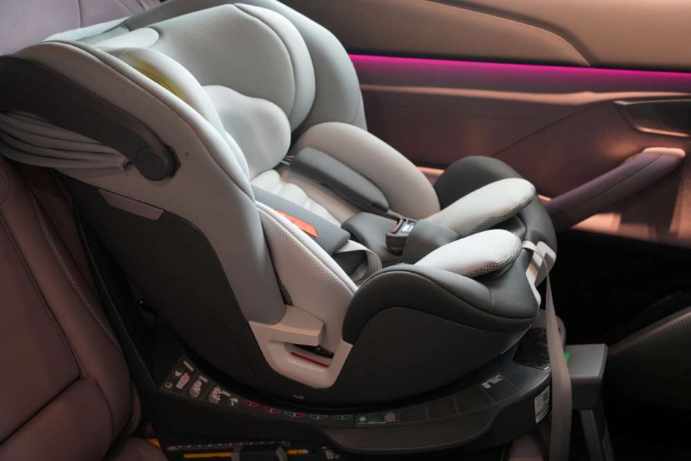 car seat after accident