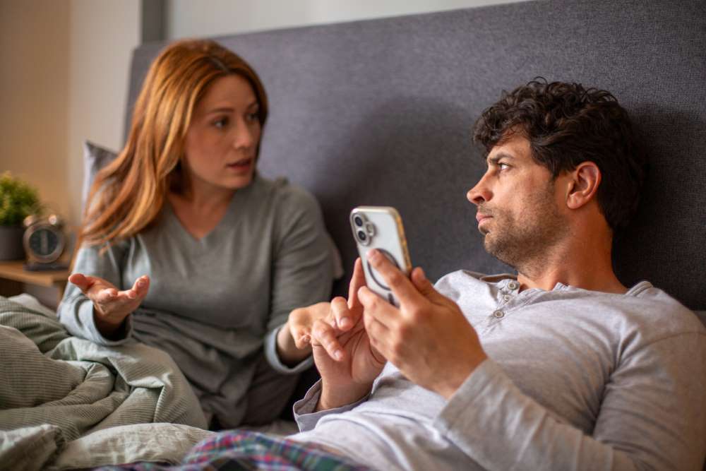 couple arguing