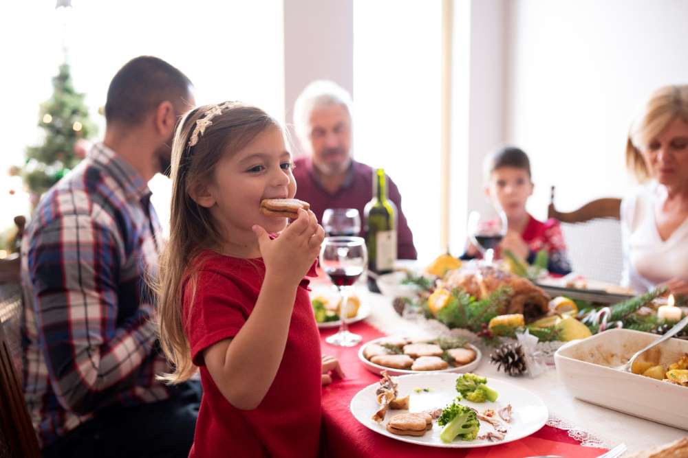 large family dinner