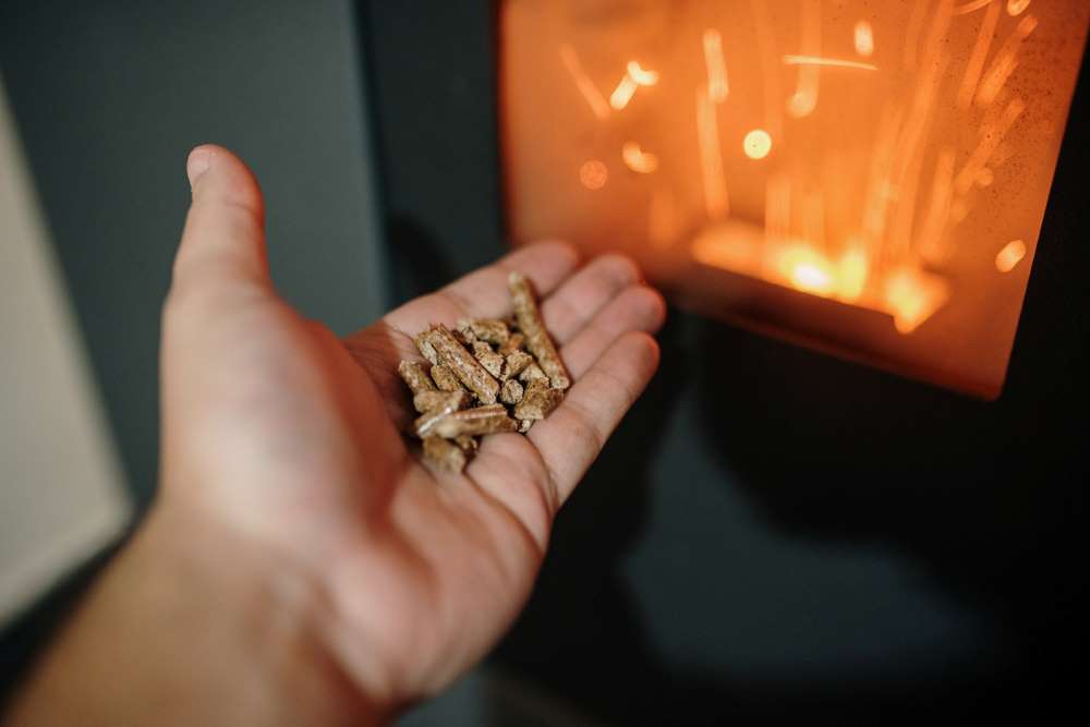 pellet stove