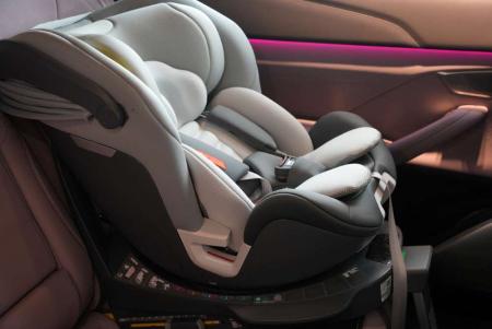 car seat after accident