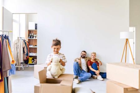moving with kids