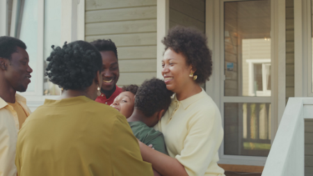family Buying a New Home