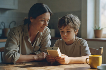 childs first phone safety settings