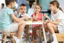 pre-school kids around the table