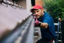 roof gutter install