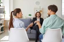 couples therapy in session
