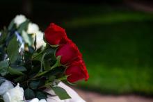 memorial bouquet