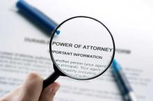 power of attorney