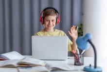 remote learning kid