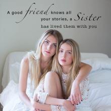 sisters and siblings