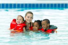 swimming lessons indoor pool
