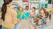 preschool kids learning to read