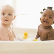 babies in a bathtub