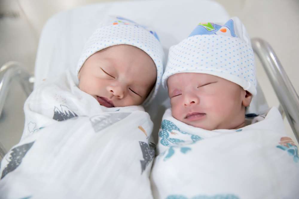 twins birth announcement
