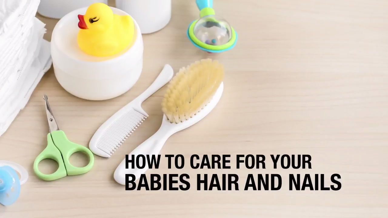 How to Care for Babies Hair and Nails