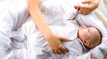 Why co-sleeping worked for our family