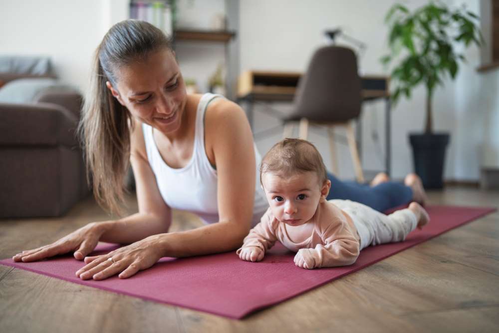 yoga mom